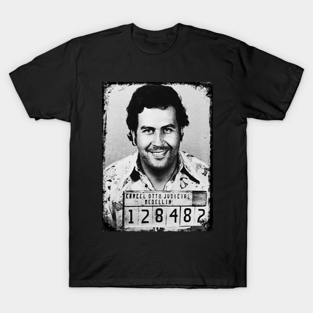 Escobar Mugshot T-Shirt by NineBlack